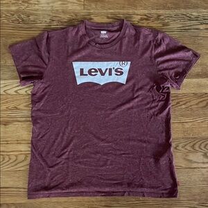 Levi's Men's Maroon T-Shirt